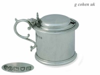 Sterling Silver Mustard Pot 1909